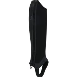 Horse Riding Mesh Half Chaps - 100 Black -Outdoor Adventure Shop 100 mesh adult horse riding half chaps black 2