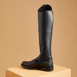 Horse Riding Mesh Half Chaps - 100 Black -Outdoor Adventure Shop 100 mesh adult horse riding half chaps black 5