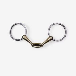 3-Piece Horseback Riding Eggbutt Snaffle For Horse Or Pony