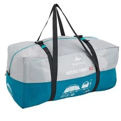 Quechua 4-Person Camping Tent - Arpenaz 4.2 Blue -Outdoor Adventure Shop 4 person camping tent arpenaz 42 blue 2