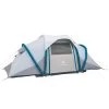 Quechua 4-Person Inflatable Camping Tent - Air Seconds Fresh & Black Grey -Outdoor Adventure Shop 4 person inflatable camping tent air seconds fresh black grey
