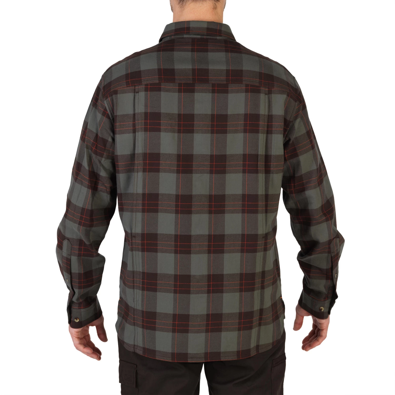 500 Hunting Long-sleeved Warm Cotton Shirt - Men 5 500 Hunting Long-sleeved Warm Cotton Shirt - Men - Image 3
