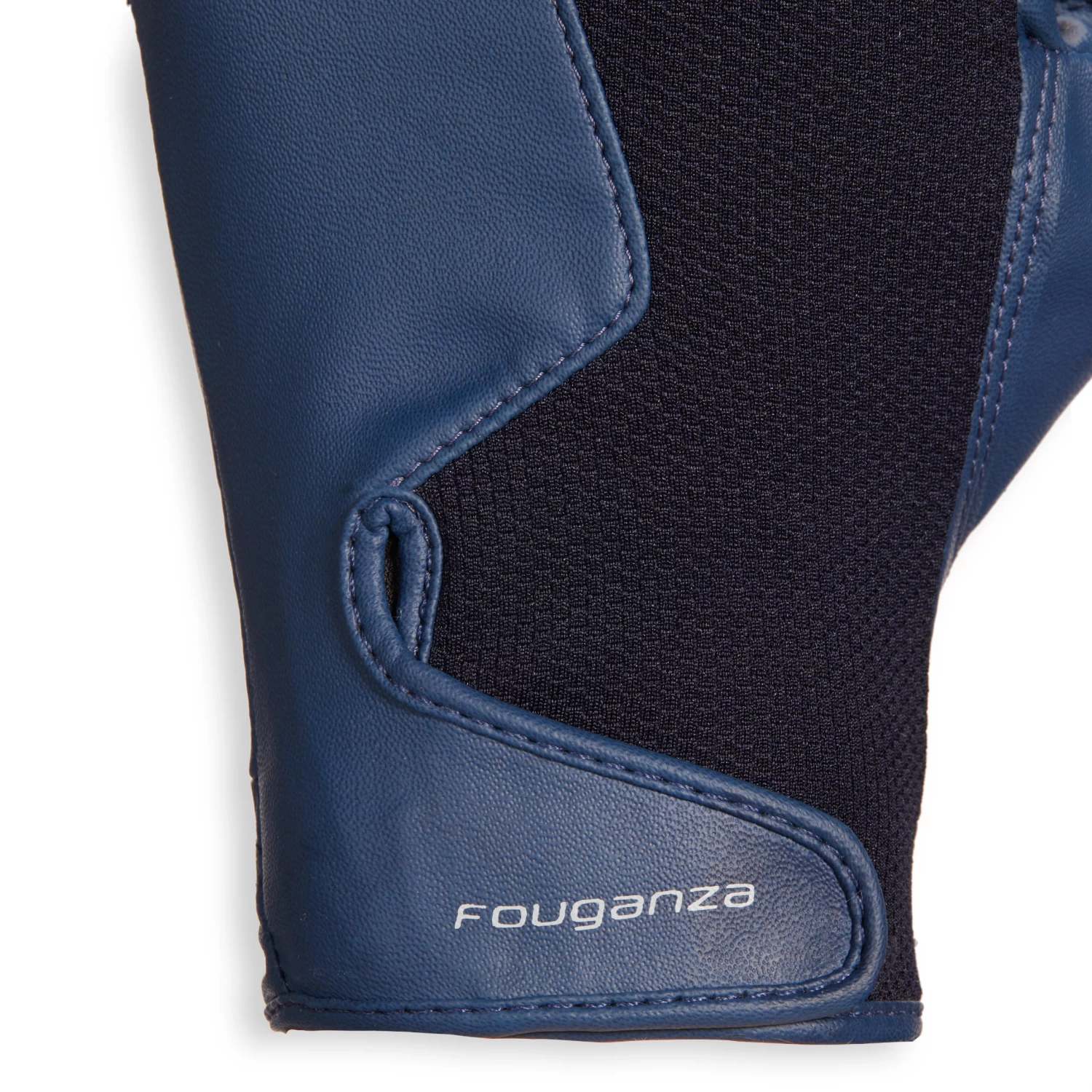 560 Women's Horseback Riding Gloves - Navy/Blue 6 560 Women's Horseback Riding Gloves - Navy/Blue - Image 4