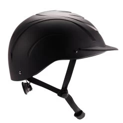 Ajustable Horse Riding Helmet - 500 Black -Outdoor Adventure Shop ajustable horse riding helmet 500 black 1