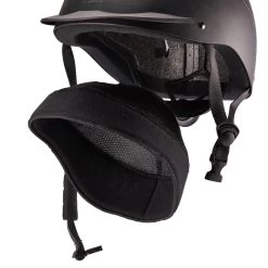 Ajustable Horse Riding Helmet - 500 Black -Outdoor Adventure Shop ajustable horse riding helmet 500 black 7