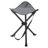 Quechua Camping 3-Legged Stool - Grey -Outdoor Adventure Shop camping 3 legged stool grey