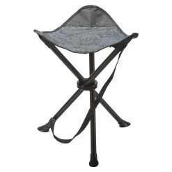 Quechua Camping 3-Legged Stool - Grey