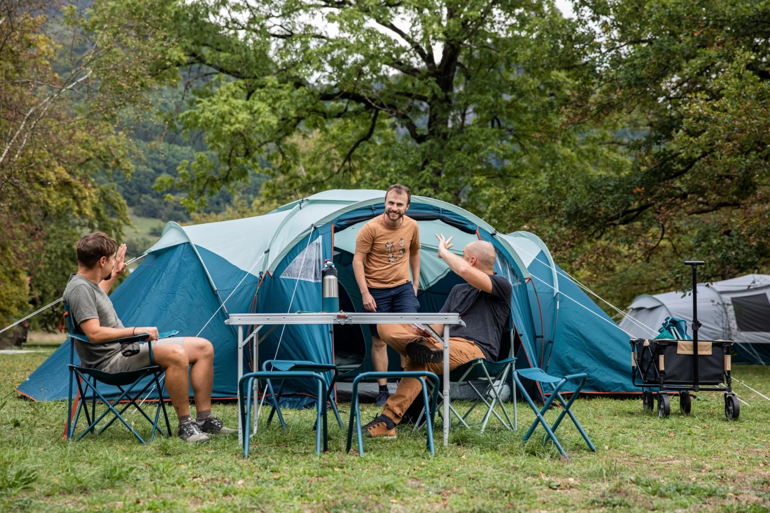 Quechua Camping Folding Cart - Camp Trolley 12 Quechua Camping Folding Cart - Camp Trolley - Image 10