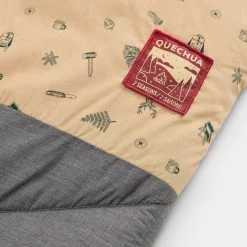 Quechua Double Sleeping Bag 3°C To 10°C - Arpenaz Grey -Outdoor Adventure Shop double sleeping bag 3c to 10c arpenaz grey 6