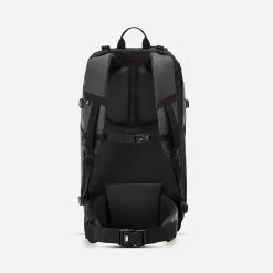 Hiking Backpack 40 L - Travel 500 Black -Outdoor Adventure Shop hiking backpack 40 l travel 500 organizer black 4