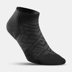 Quechua Hiking Low Socks – Hike 100 Black -Outdoor Adventure Shop hiking low socks hike 100 black 2