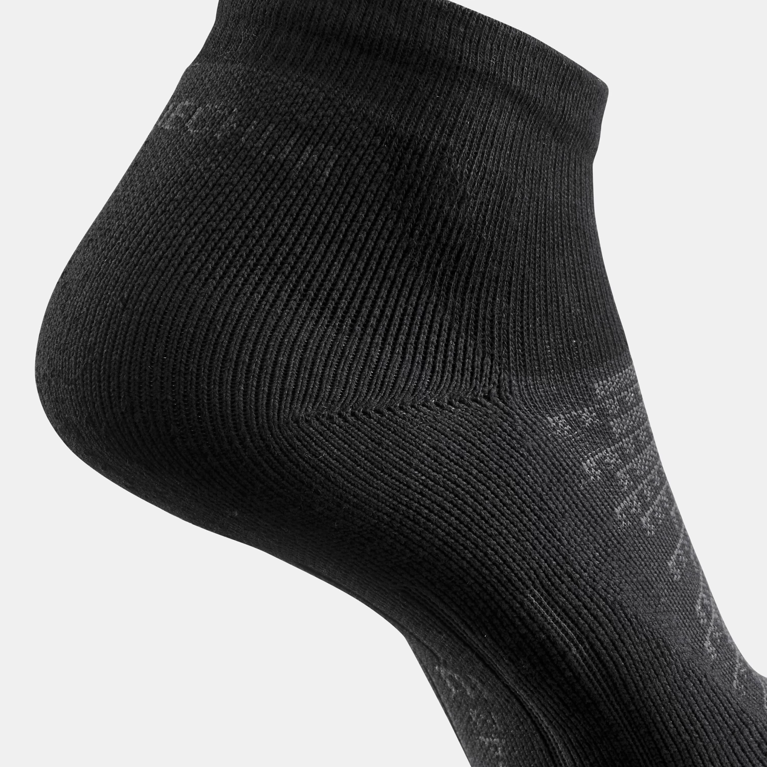 Quechua Hiking Mid Socks – Hike 100 Black 7 Quechua Hiking Mid Socks – Hike 100 Black - Image 5