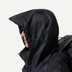 Hiking Rain Poncho 60 L - MT 500 Black 10 Hiking Rain Poncho 60 L - MT 500 Black -Outdoor Adventure Shop hiking rain poncho 60 l mt 500 black 3
