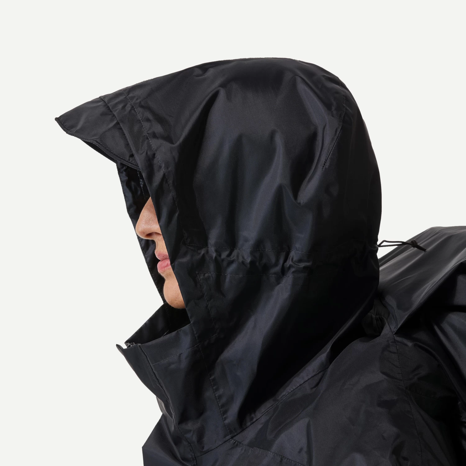 Hiking Rain Poncho 60 L - MT 500 Black 5 Hiking Rain Poncho 60 L - MT 500 Black - Image 4