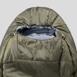 Camping Sleeping Bag 0°C – MT 500 Brown -Outdoor Adventure Shop hiking sleeping bag 0c mt 500 brown 5