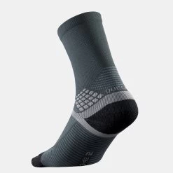 Quechua Hiking Mid Socks 2-Pack - MH 500 Black -Outdoor Adventure Shop hiking socks mh 500 black 2