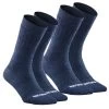 Quechua Mid-Height Hiking Socks - SH 100 Blue -Outdoor Adventure Shop hiking socks x warm sh100 blue