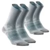 Quechua Hiking Socks X2 Pairs - 520 Grey 1 Quechua Hiking Socks X2 Pairs - 520 Grey -Outdoor Adventure Shop hiking socks x2 pairs 520 grey