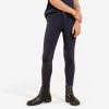 Kids' Horse Riding Suede Patch Jodhpurs 140 - Navy -Outdoor Adventure Shop horse riding breeches 140 kids