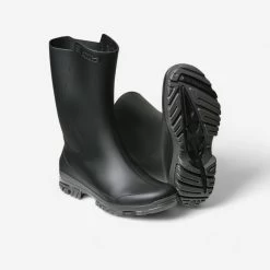 Hunting Rain Boots Kids - PVC100 Black