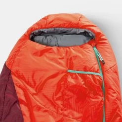 Quechua Kids’ Camping Sleeping Bag 0°C - MH 500 Red -Outdoor Adventure Shop kids camping sleeping bag 0c mh 500 red 4