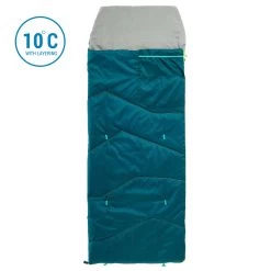 Quechua Kids’ Camping Sleeping Bag - MH 100 Blue -Outdoor Adventure Shop kids camping sleeping bag mh 100 blue 2