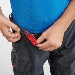 Quechua Kids’ Hiking Convertible Pants – MH 500 Black -Outdoor Adventure Shop kids hiking convertible pants mh 500 black 8