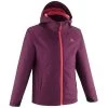 Quechua Kids' Hiking Jacket - MH 500 Purple -Outdoor Adventure Shop kids hiking jacket mh 500 plum