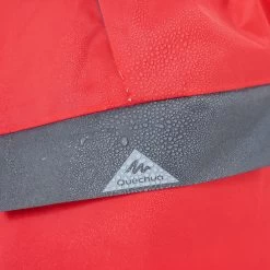 Quechua Kids’ Hiking Poncho - MH 100 Red -Outdoor Adventure Shop kids hiking poncho mh 100 red 8