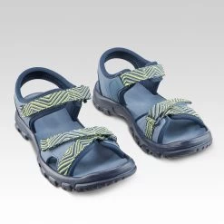 Quechua Kids' Hiking Sandals - MH 100 Blue -Outdoor Adventure Shop kids hiking sandals mh 100 blue 3