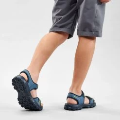 Quechua Kids' Hiking Sandals - MH 100 Blue -Outdoor Adventure Shop kids hiking sandals mh 100 blue 5