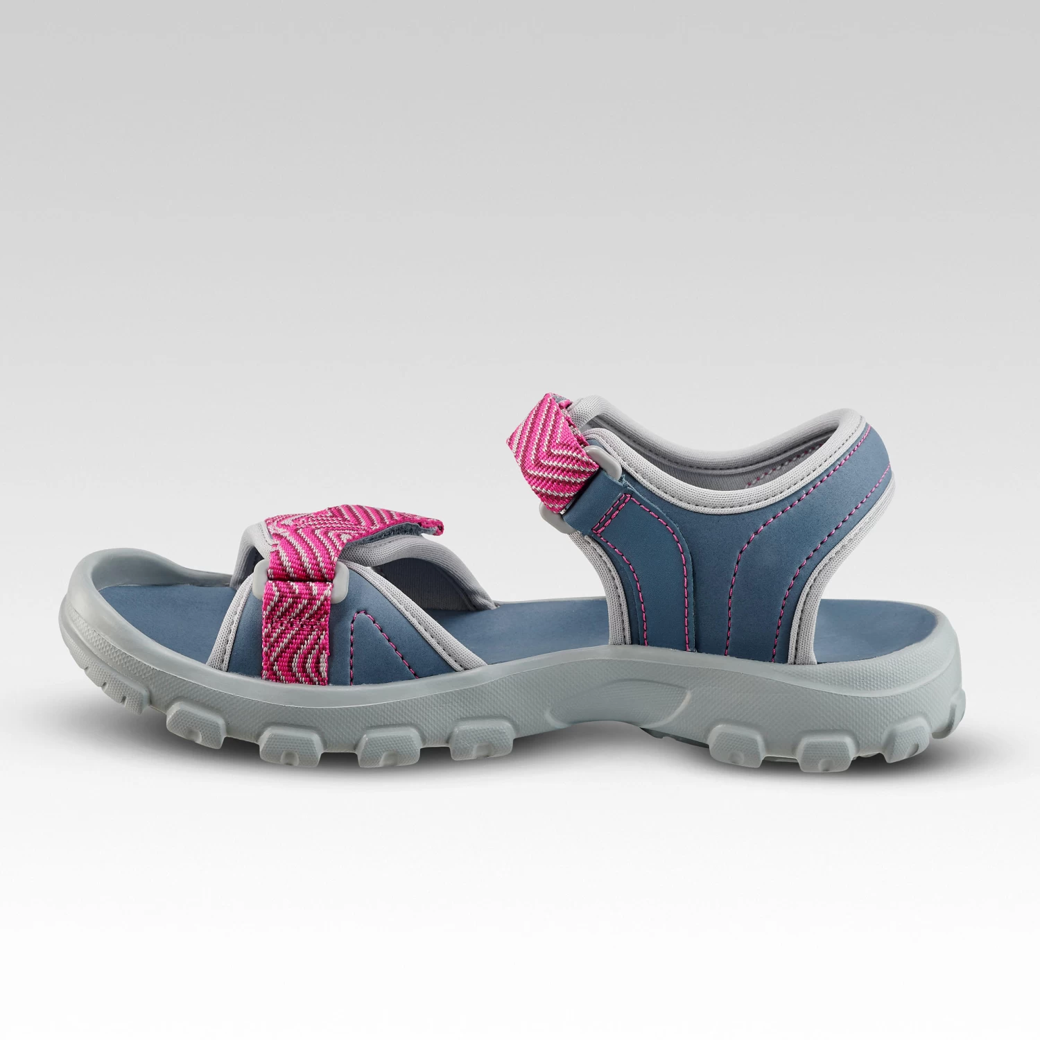 Quechua Kids' Hiking Sandals - MH 100 Pink 4 Quechua Kids' Hiking Sandals - MH 100 Pink - Image 2