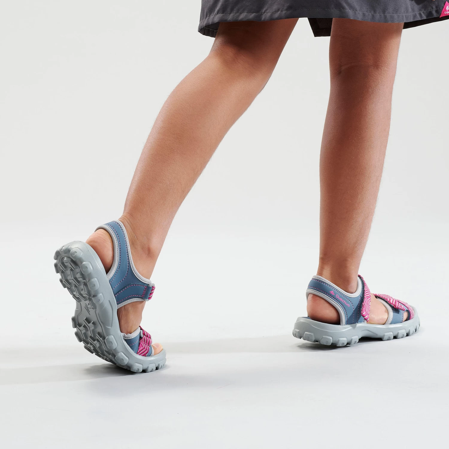 Quechua Kids' Hiking Sandals - MH 100 Pink 8 Quechua Kids' Hiking Sandals - MH 100 Pink - Image 6