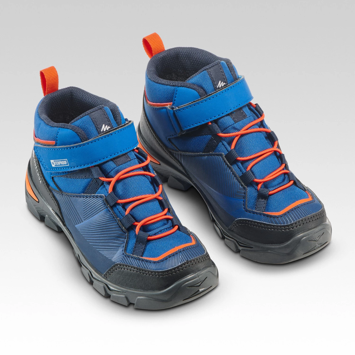 Quechua Kids' Hiking Shoes - MH 120 Blue 5 Quechua Kids' Hiking Shoes - MH 120 Blue - Image 3