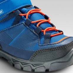 Quechua Kids' Hiking Shoes - MH 120 Blue 13 Quechua Kids' Hiking Shoes - MH 120 Blue -Outdoor Adventure Shop kids hiking shoes mh120 blue 5