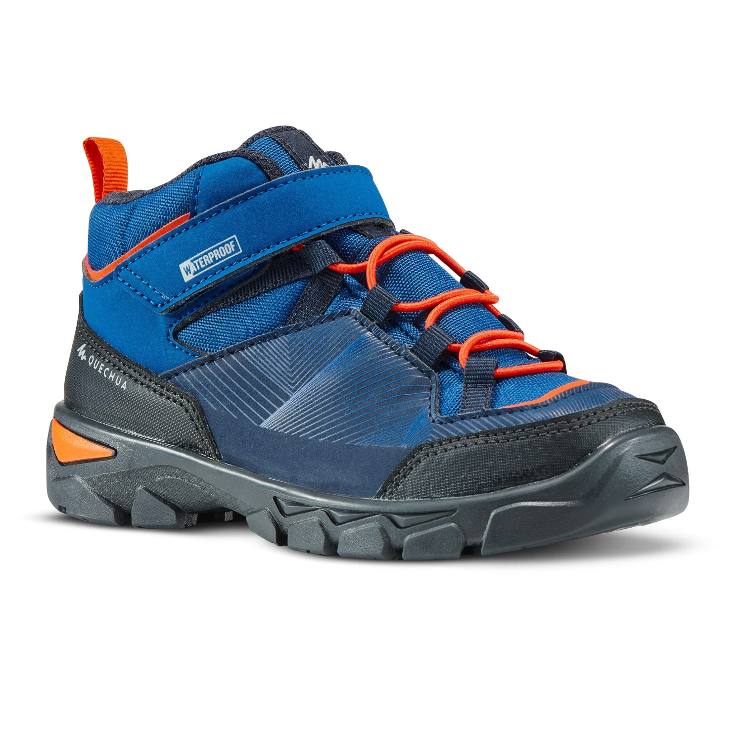 Quechua Kids' Hiking Shoes - MH 120 Blue 3 Quechua Kids' Hiking Shoes - MH 120 Blue