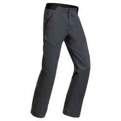 Quechua Kids’ Hiking Softshell Pants – MH 550 Black