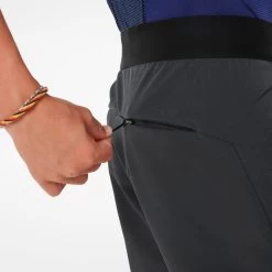 Quechua Kids’ Hiking Softshell Pants – MH 550 Black -Outdoor Adventure Shop kids hiking softshell pants mh 550 black 5