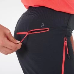 Quechua Kids’ Hiking Softshell Pants - MH 550 Dark Grey -Outdoor Adventure Shop kids hiking softshell pants mh 550 dark grey 5