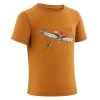 Quechua Kids’ Hiking T-Shirt- MH 100 Brown -Outdoor Adventure Shop kids hiking t shirt mh 100 brown