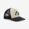 Quechua Kids’ Hiking Trucker Cap - MH 100 Beige -Outdoor Adventure Shop kids hiking trucker cap mh 100 beige