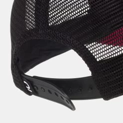 Quechua Kids’ Hiking Trucker Cap - MH 100 Pink -Outdoor Adventure Shop kids hiking trucker cap mh 100 pink 5