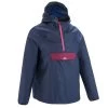 Quechua Kids’ Waterproof Hiking Jacket - MH 100 Navy Blue/Pink 1 Quechua Kids’ Waterproof Hiking Jacket - MH 100 Navy Blue/Pink -Outdoor Adventure Shop kids hiking waterproof jacket mh 100 navy blue pink