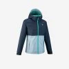 Quechua Kids' Hiking Jacket - MH 500 Blue 1 Quechua Kids' Hiking Jacket - MH 500 Blue -Outdoor Adventure Shop kids hiking waterproof jacket mh 500 blue