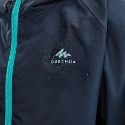 Quechua Kids' Hiking Jacket - MH 500 Blue 15 Quechua Kids' Hiking Jacket - MH 500 Blue -Outdoor Adventure Shop kids hiking waterproof jacket mh 500 blue 2