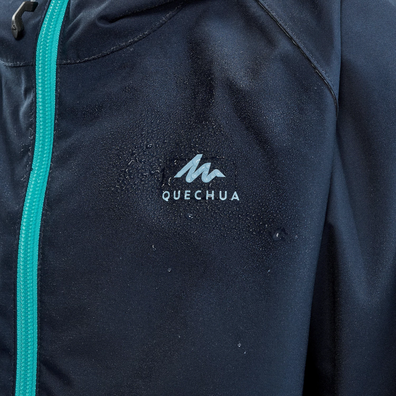 Quechua Kids' Hiking Jacket - MH 500 Blue 5 Quechua Kids' Hiking Jacket - MH 500 Blue - Image 3