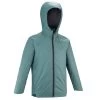 Quechua Kids’ Hiking Waterproof Jacket – MH 500 Green