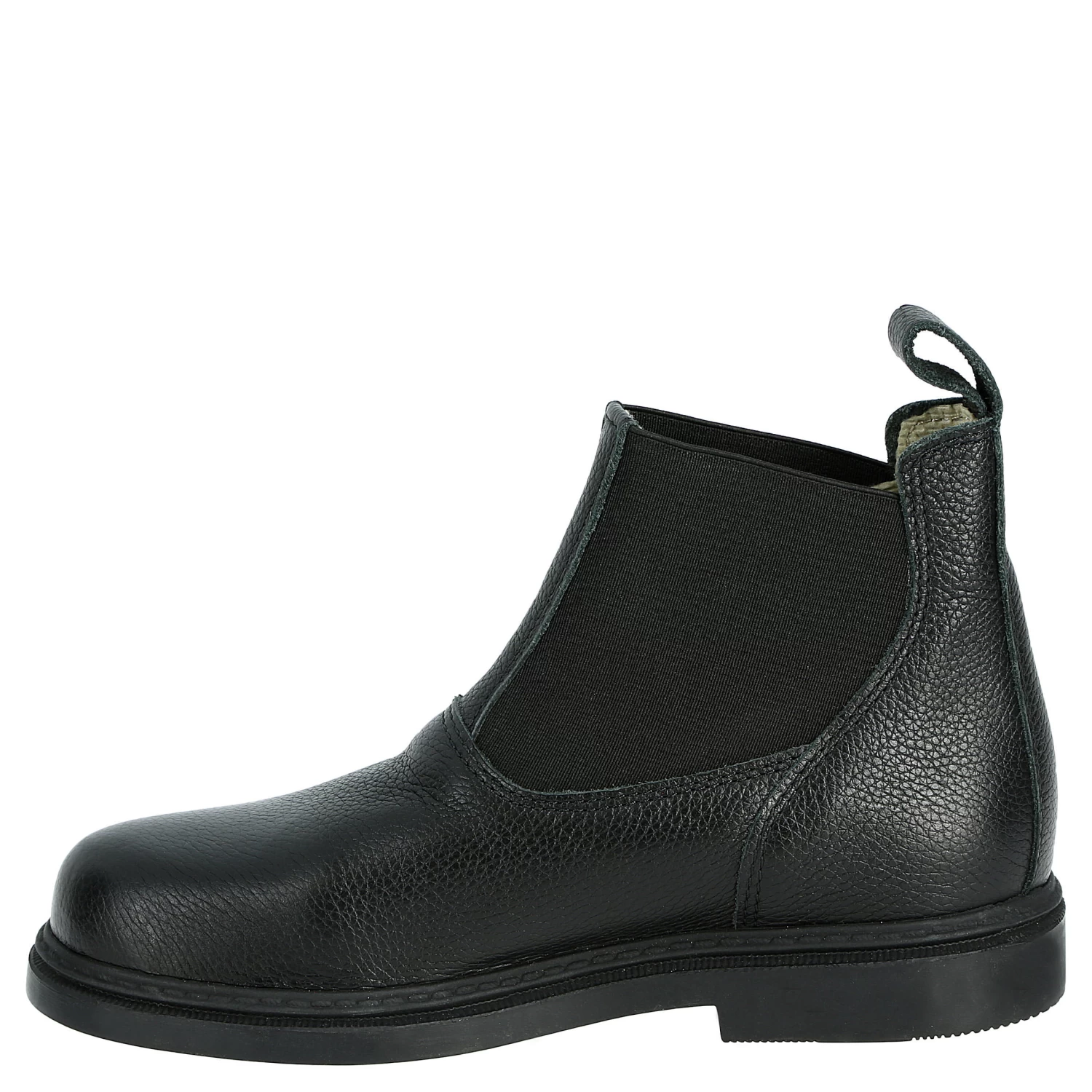 Kids' Horse Riding Classic Leather Jodhpur Boots - Black 5 Kids' Horse Riding Classic Leather Jodhpur Boots - Black - Image 3