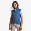 Kids' Horse Riding Padded Jacket 140 - Storm Blue 1 Kids' Horse Riding Padded Jacket 140 - Storm Blue -Outdoor Adventure Shop kids sleeveless horse riding padded jacket 100 blue