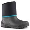 Quechua Kids’ Winter Boots - SH 100 Black -Outdoor Adventure Shop kids waterproof snow boots sh 100 warm grey blue